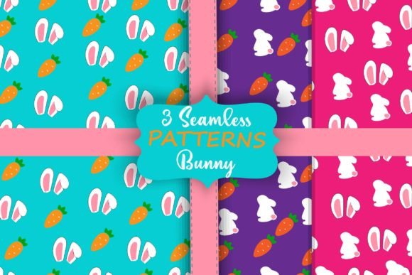 Bunny Patterns Seamless: A Creative Resource for Easter Designers