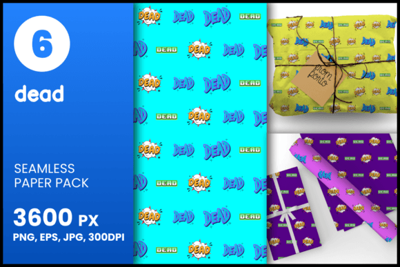Dead Seamless Patterns: A Versatile Design Asset for Creative Projects