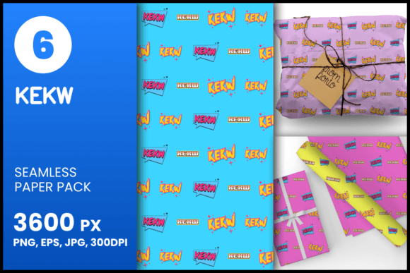 KEKW Seamless Patterns: A Versatile Design Solution for Creative Projects