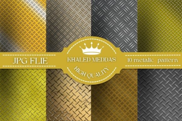 Metallic Patterns: Strategic Use in Design and Branding