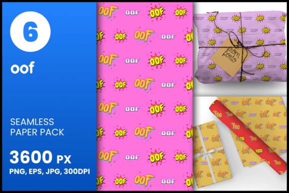 Oof Seamless Patterns: Versatile Design Elements for Creative Projects