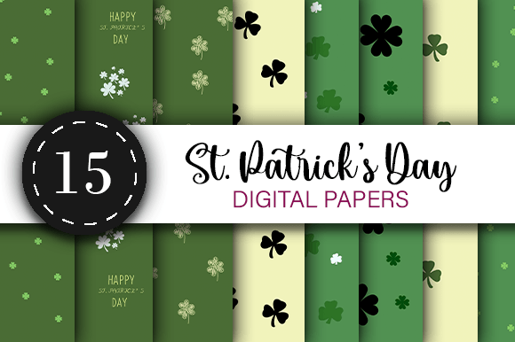 St Patrick's Day Green Patterns