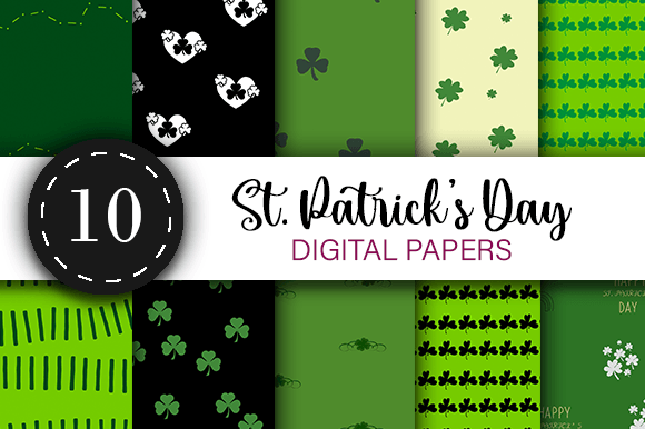 St. Patrick’s Day Clover Patterns