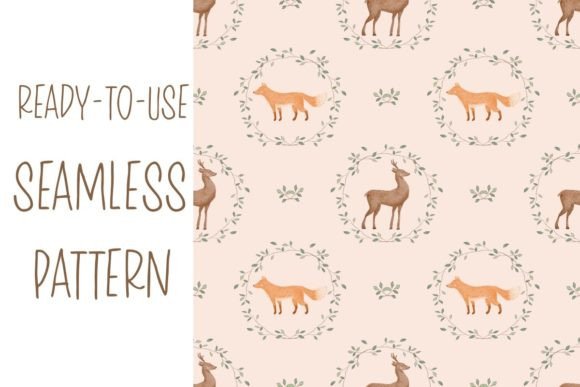 Watercolor Wild Animal Seamless Patterns: A Strategic Design Asset for Creative and Business Applications